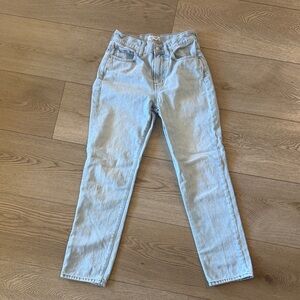 Madewell High Rise Light Blue Jeans